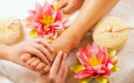 Reflexná masáž chodidiel